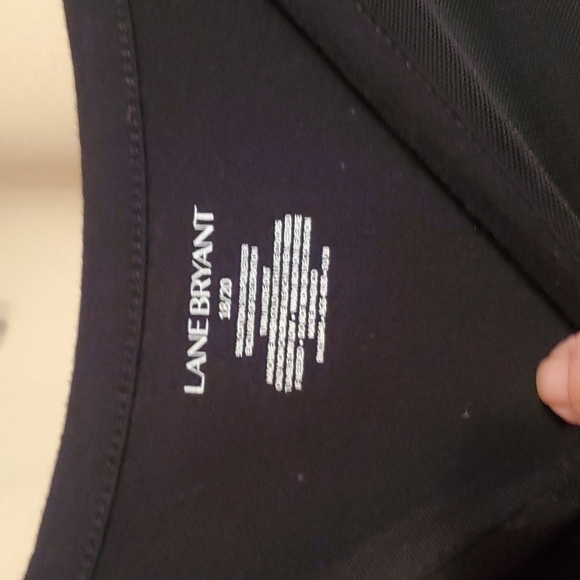 Lane Bryant Black shirt - Picture 3 of 5
